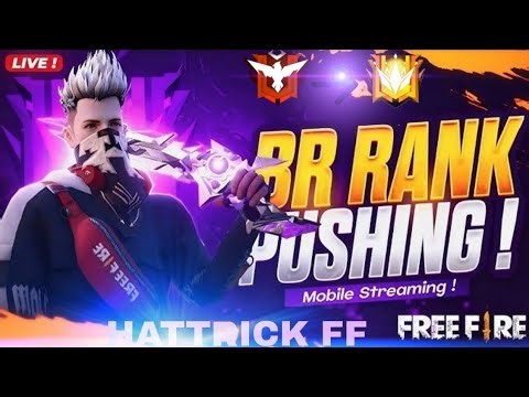 Free fire live! 🔥 Free Fire BR Ranked Push LIVE 🔴| Free Fire Master Push Gameplay Hindi” #freefire