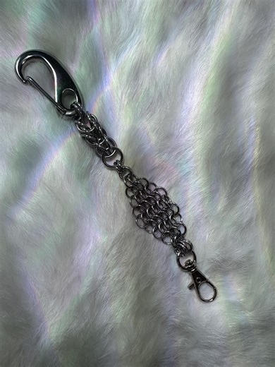 Chainmail Keychain for Wallet, Purse, Belt Loop - Etsy