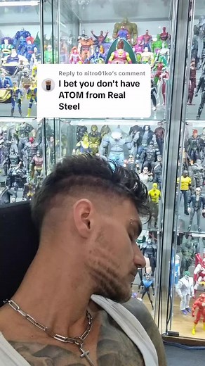 Marvel Action Figures Collection - Real Steel Atom Figure Display