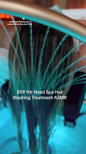 $99 1Hr Head Spa Hair Washing Treatment ASMR | J&M Head N Body Spa