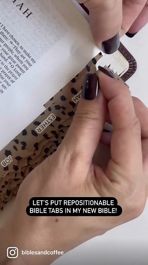 Repositional tab tutorial! These were so fun to design 🤩🤍⚡️#christianity #biblestudyinspiration #biblestudy #biblejournaling #christiantiktok #bibletabs