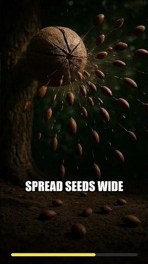 The Sandbox Tree Explodes Its Seeds