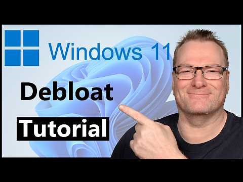 Debloat Windows 11 Tutorial