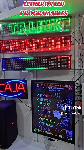 Letreros LED Programables para tu Negocio