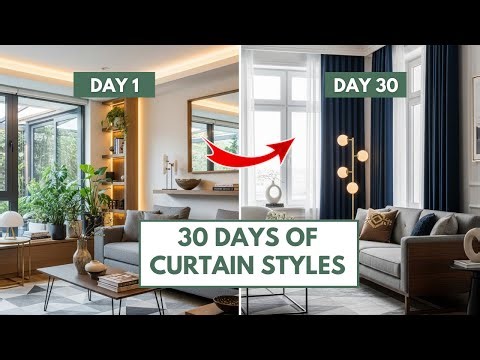 I Tried 11 Different Curtain Styles for 30 Days in My Living Room