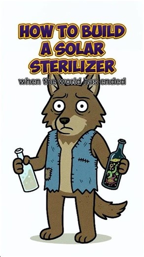 How to Build a Solar Sterilizer in a Post-Apocalyptic World 🌞💀