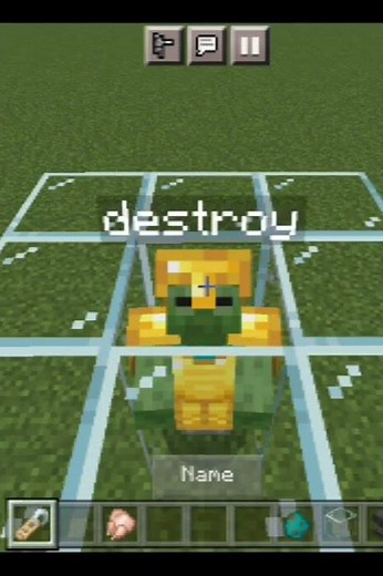 Minecraft name tag hack in zombie#name#tqg#hack##zombie