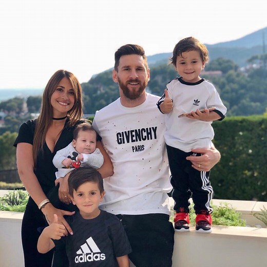 Lionel Messi Family : Wife and Children - Antonella, Thiago, Mateo and Ciro - Sabguru News Sports English