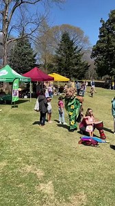 We have been busy bringing our puppets across North Carolina 🥁 We attended the Beyond the Book Festival last month and had so much fun 💃 🕺 | Paperhand Puppet Project