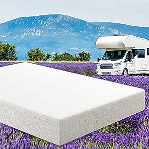 Sleep Master Ultima Comfort Memory Foam 10 Inch Mattress, Short Queen