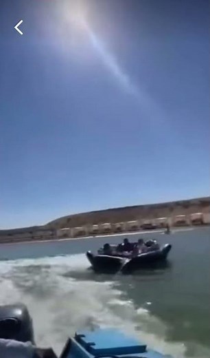 Jet Ski Fails: Rider launches into tube being towed behind a boat