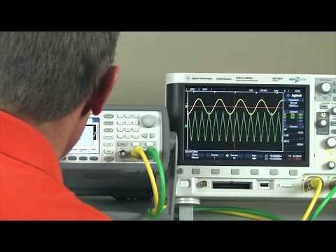 33500B Waveform Generator Synchronize the Outputs of a Two Channel Waveform Generator