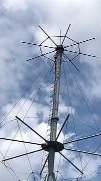 This super discone antenna actually works #hamradio #antenna #scanner