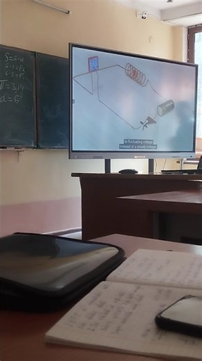 "Operation of a diode, battery, and inductive coil"