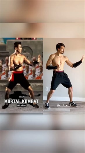 MK Johnny Cage stance evolution IRL🔥🔥🔥 #mk #mortalkombat #johnny #johnnycage #irl | VIEL
