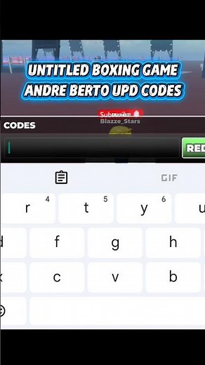 *CHAMP* ALL ANDRE BERTO X UBG UPDATE CODES FOR UNTITLED BOXING GAME! UNTITLED BOXING CODES