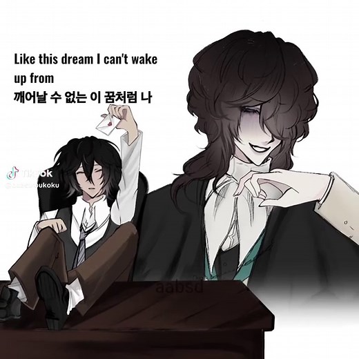 #BSD — #RANPOE well this is awkward I posted this like 4 hours late. Anyways OG thingy with ranpoe ! #ship #new #trend