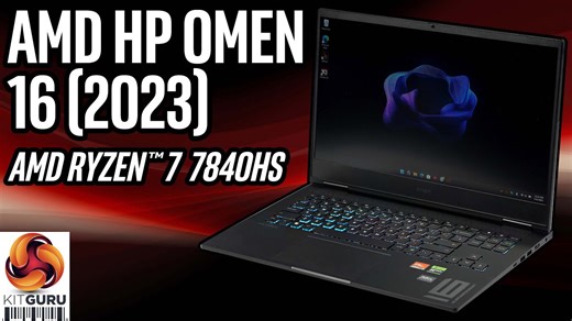 AMD HP OMEN 16 (2023) gaming laptop showcase