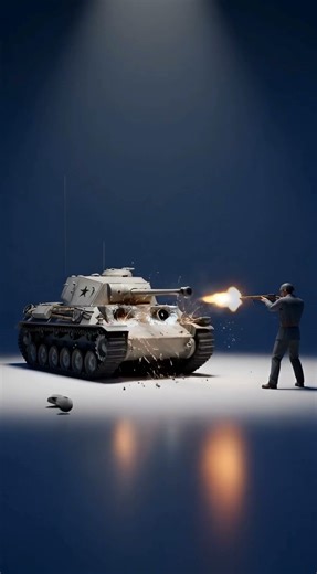 Bullets vs WWII Tank — What Actually Works? #3danimation #bulletsvsww11tank #didyouknow