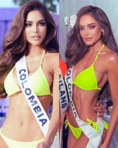 @colombianwomen_ on Instagram: "Swimsuit Competition 💛✨ Miss Universe Colombia"