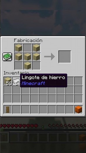 HOW TO MAKE / CRAFT A SHIELD IN MINECRAFT #short #gaming #minecraft #tutorial