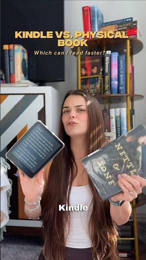 I Tested Kindle vs Physical Reading Speed 👀 | Results Surprised Me!📖
