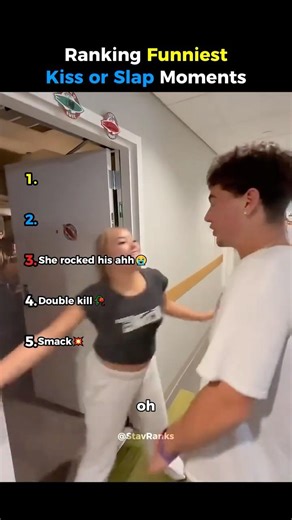 Ranking Funniest Kiss or Slap Moments 🥀