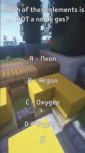 Which of these elements is NOT a noble gas?