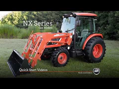 KIOTI NX Series (cab) - Quick Start Video