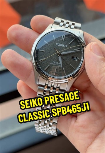 Unboxing Seiko Presage Classic SPB465J1 in Bangkok Travel Vlog