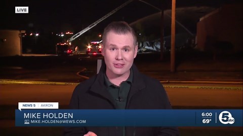 Friday update on Thursday's chemical fire in Akron