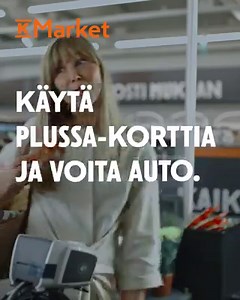 Plussa-kortti on kesän paras asuste! Muista käyttää Plussa-korttia K-Marketissa ja osallistut huikeaan arvontaan. Voit voittaa henkilöauton! | K-Market