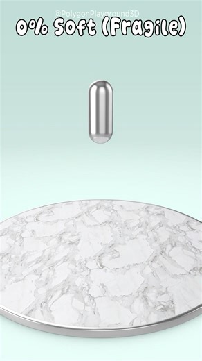 Chrome Capsule | Satisfying Softness Simulation