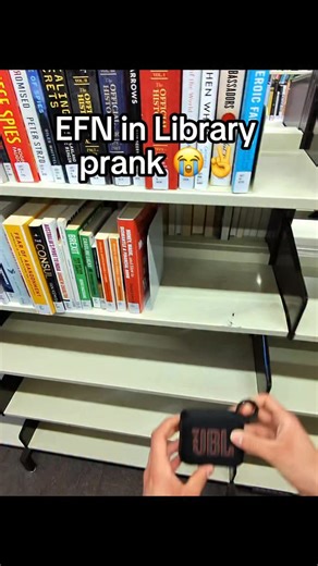 piliF | EFN in Library prank #prank #publicprank #fyp #epstein #efn | Instagram