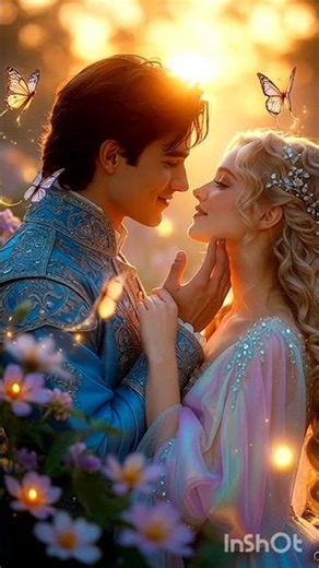 FairyTaleLove#MagicalRomance#PrinceAndPrincess#EternalLoveStory#FantasyCouple#ButterflyMagic#Dreamy