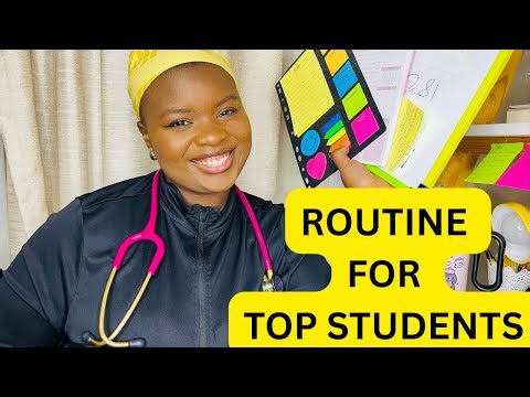 THE PERFECT STUDY ROUTINE FOR TOP ACHIEVERS📚🤓