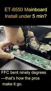 ET8550 Mainboard Installation: The 5min Speed Run #M505 #repair #diy
