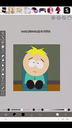 i am so sorry butters.. #buttersstotch #southpark #2020 #emo