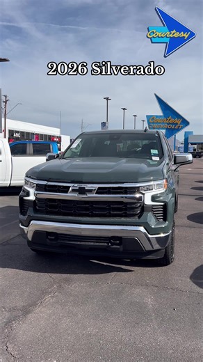 The 2026 Chevrolet Silverado 1500 LT delivers the kind of capability Silverado is known for, paired with modern tech and comfort features that make it easy to live with every day. Under the hood is a 5.3L EcoTec3 V8 producing 355 horsepower and 383 lb-ft of torque, matched with a smooth 10-speed automatic transmission. This LT comes equipped with the All-Star Edition, Off-Road Suspension, automatic locking rear differential, and integrated trailer brake controller, making it ready for real work 
