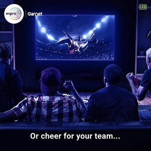 77K views · 25 reactions | Wipro Smart LED bulbs adapt effortlessly to your mood. Customise and control them using the Wipro App or Google Home / Amazon Alexa! Explore now: https://www.amazon.in/Wipro-Garnet-Compatible-Amazon-Assistant/dp/B07HHCJB4H | Wipro LED Lighting | Facebook