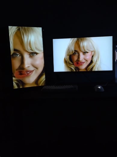 Stylish New Gaming Desk Setup by Sabrina Carpenter