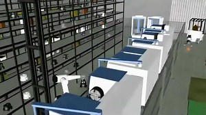 FMS柔性制造系统概念视频CG动画