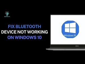 How to FIX Bluetooth Device Not Working On Windows 10
