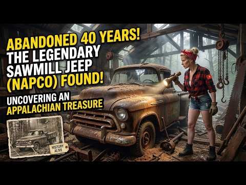 ABANDONED 40 YEARS! Restoring the Legendary Sawmill NAPCO Jeep Found in Appalachia