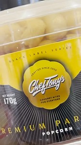 out with the old, in with the new—Chef Tony’s Black Label Premium Parmesan eyyyyy🤙🏻 | Chef Tony's Popcorn