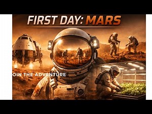 First Day on Mars: Landing, First EVA Walk & Starting a Greenhouse