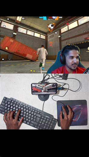 Free fire keyborad mouse gameplay | gaming shorts | #shorts