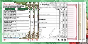 Planning and Writing a Diary Entry: The Little Red Riding Hood Collection Resource Pack