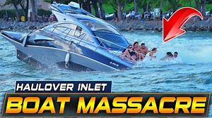 CRAZIEST BOAT FAILS EVER AT HAULOVER INLET!! Haulover Inlet in Florida is one of the most famous boating spots in the world. With its powerful currents, rough waves, and unpredictable winds, this place has earned a reputation for being as dangerous as it is thrilling. Every day, captains put their skills to the test — and not everyone makes it through without a problem. In this video, we bring you a compilation of the best moments, the worst mistakes, and the craziest fails ever caught on camera
