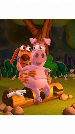 A little scared! #campfire #dog #wordworld | WordWorld